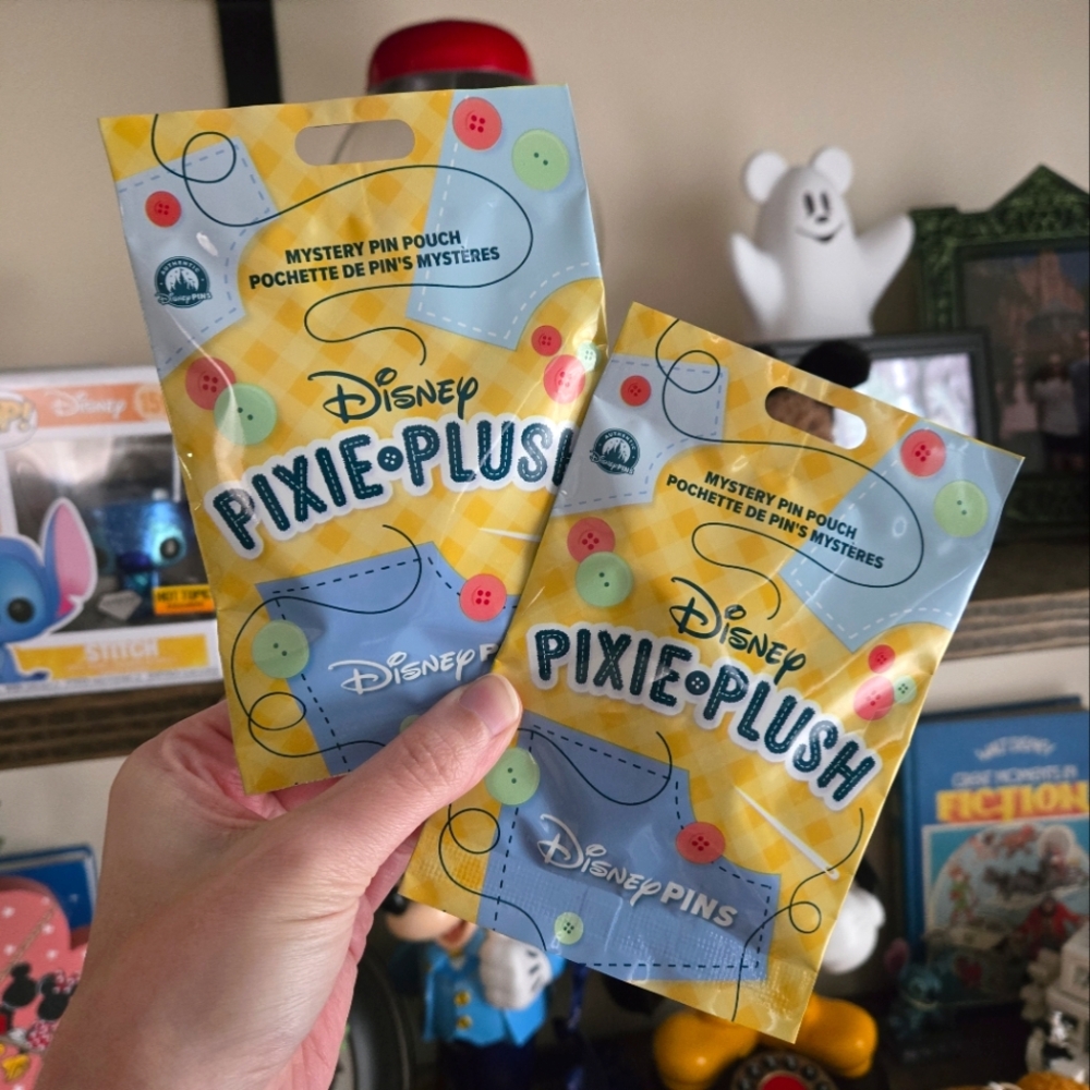Disney Pixie Plush UNOPENED Pin packs